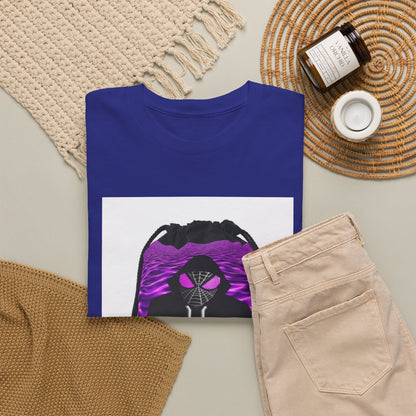 Spider-Hoodie Character Sipping Purple Drank Tee