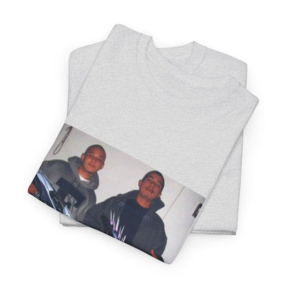 Midnight Leaf Pulse Graphic Tee
