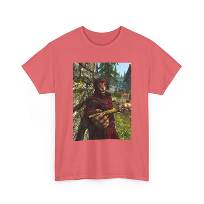 Khajiit Smoking Blunt In Skyrim Tee