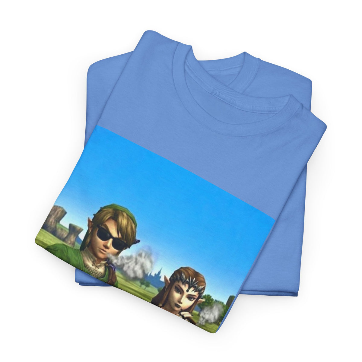 Link And Zelda Chilling With Blunts Tee