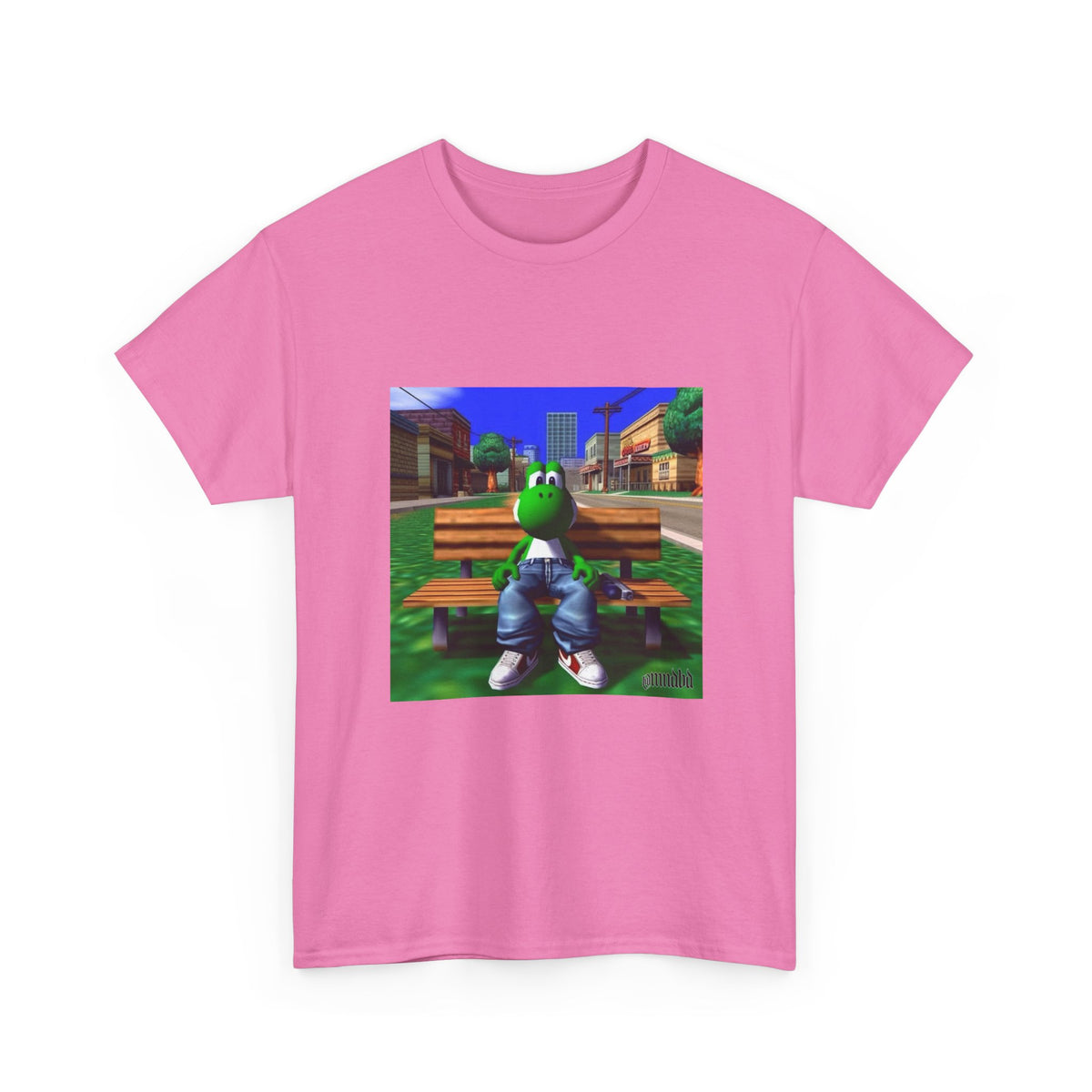 Yoshi Chillin' On The Bench Streetwear Tee