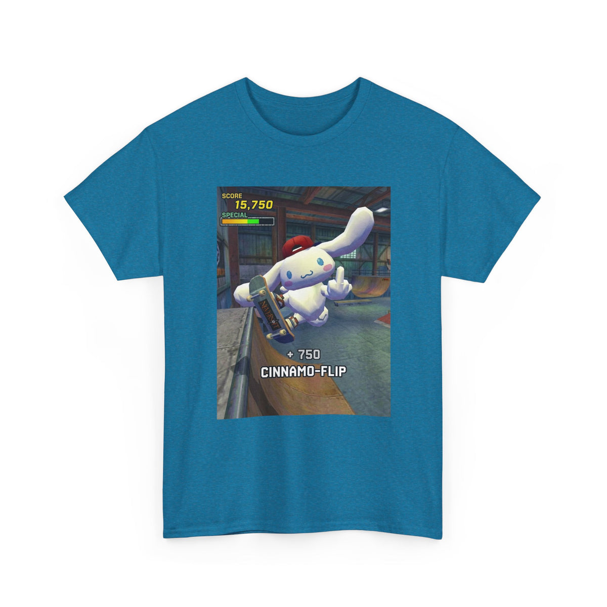 Cinnamoroll Shredding And Flipping You Off Tee