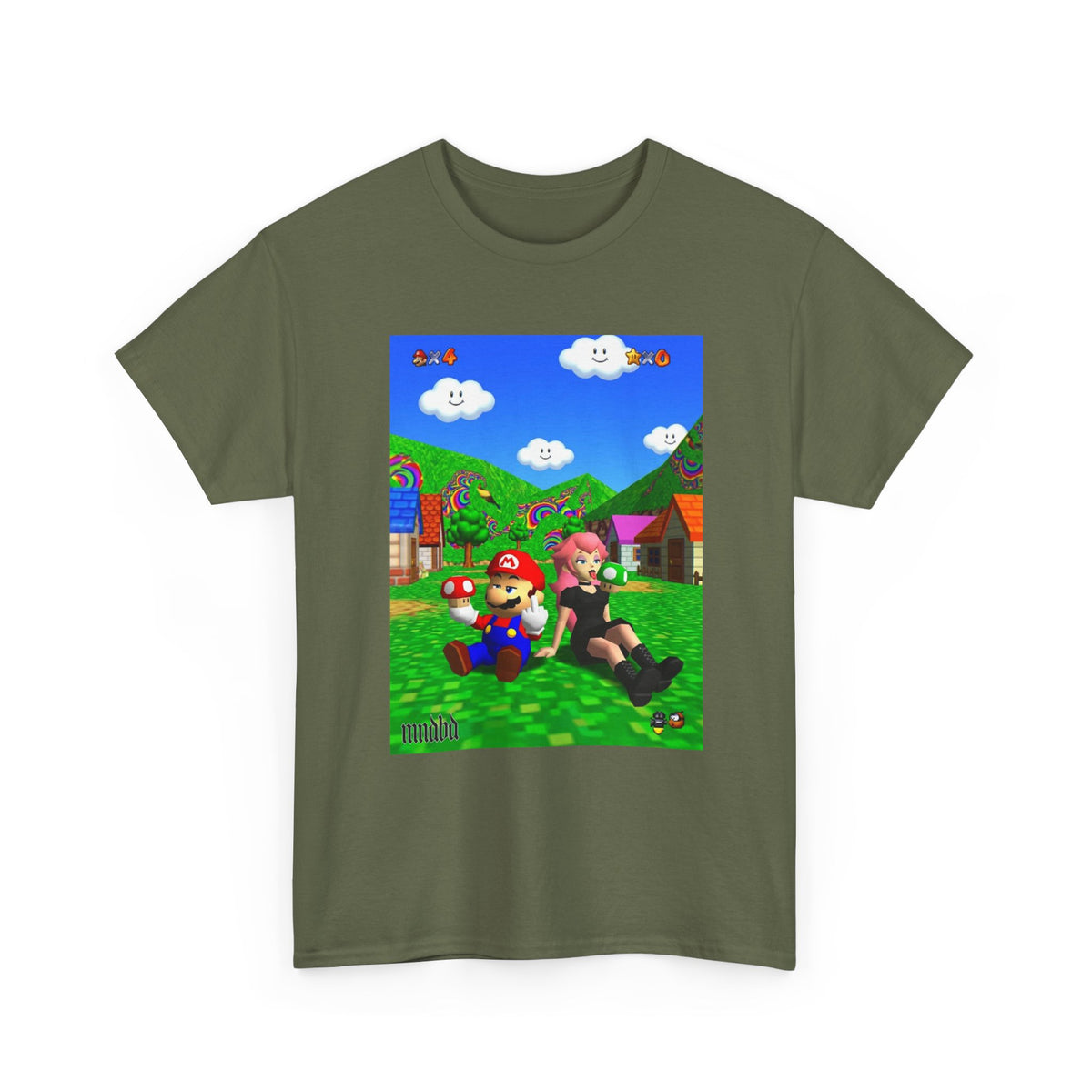 Mario Giving Mushroom & Peach Tripping