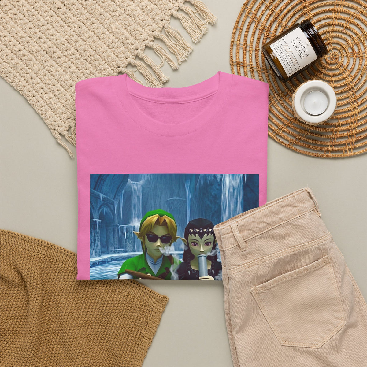 Link and Dark Linka Chillin' in Ice Palace