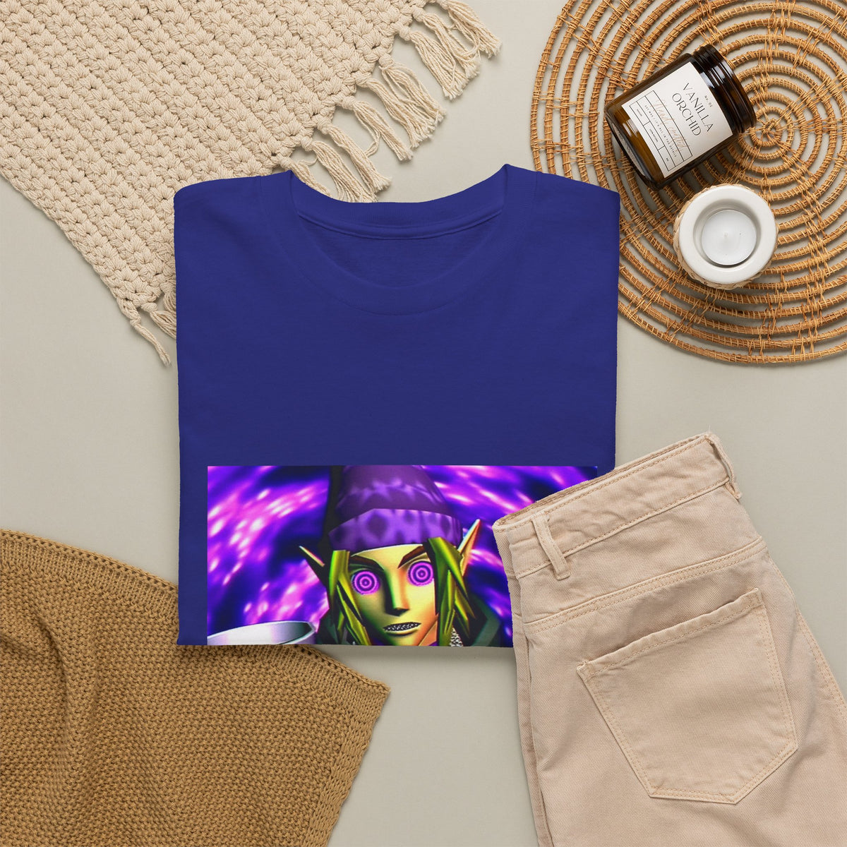 Dripped-Out Elf With Lean Cup