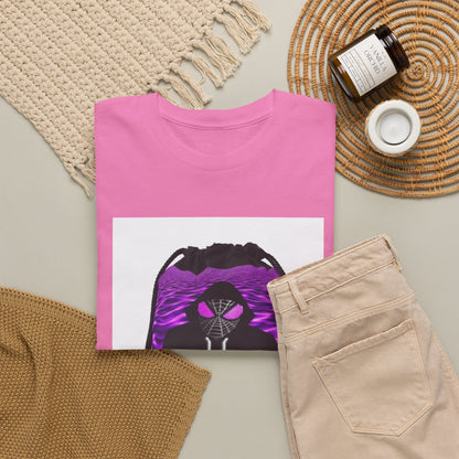 Spider-Hoodie Character Sipping Purple Drank Tee