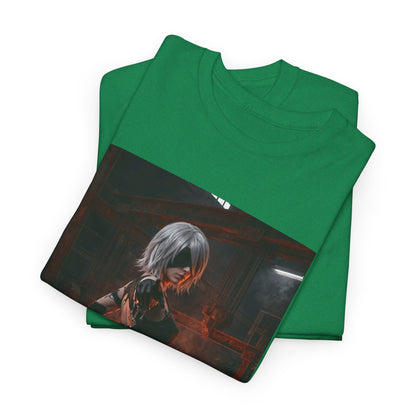 2B Pointing in Fiery Industrial Zone Tee