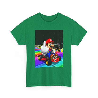 Mario Kart Smoking Blunt Middle Finger