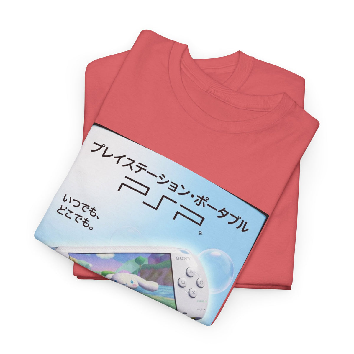 Cinnamoroll Gaming On PSP Tee