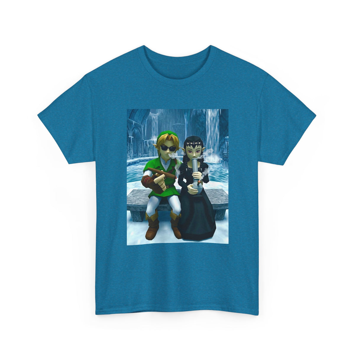 Link and Dark Linka Chillin' in Ice Palace