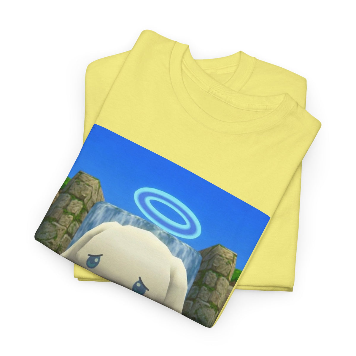 Angel Cinnamoroll Floating By Waterfall Tee