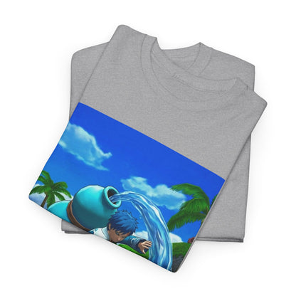 Water Bender On A Tropical Beach Tee