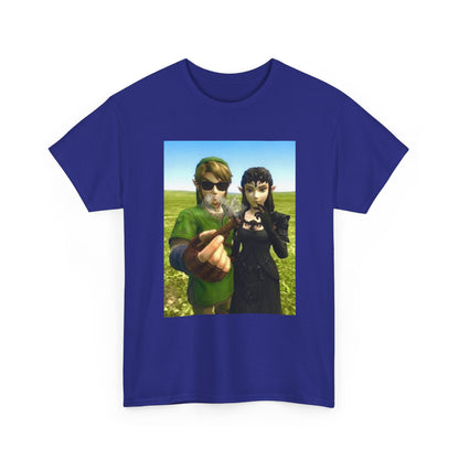 Link And Dark Zelda Smoking Blunts (Design 6)