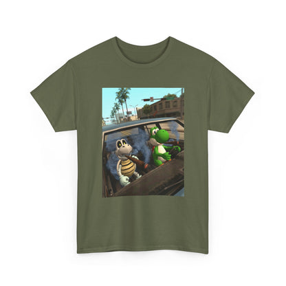 Dry Bones And Yoshi Smoking Blunts Driving