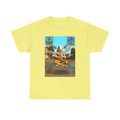 Bender Aang Meditating with Bong Tee