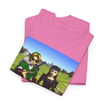 Link And Dark Zelda Smoking Blunts (Design 1)