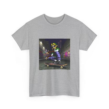 Link Skater Smoking In Alley Tee