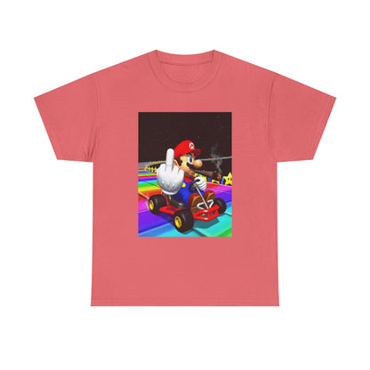 Mario Kart Smoking Blunt Middle Finger