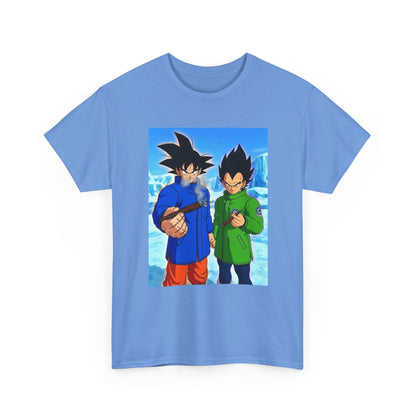 Goku and Vegeta Smoking in the Snow Tee