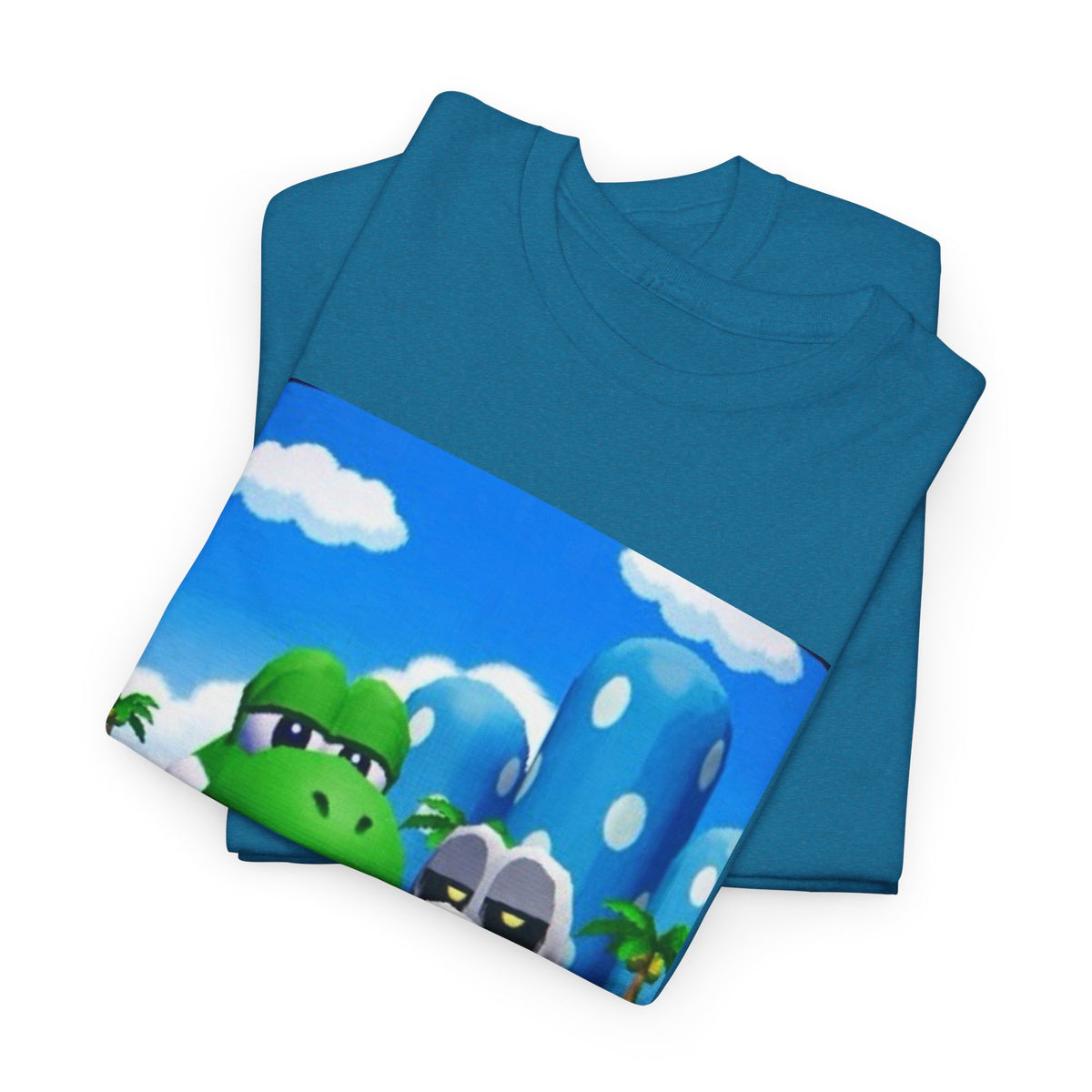 Yoshi And Dry Bones Flipping Off Tee (Design 7)