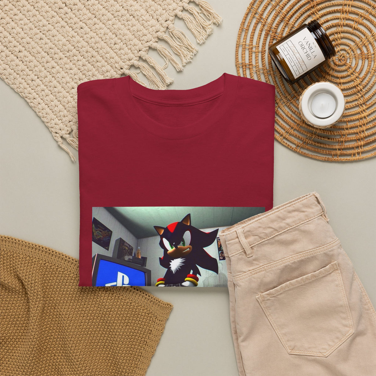 Shadow The Hedgehog's Y2K Drip Tee