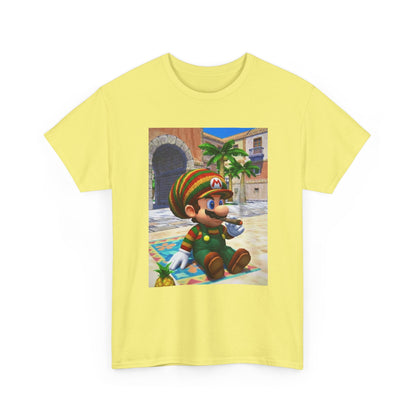 Rasta Mario Chilling With A Blunt