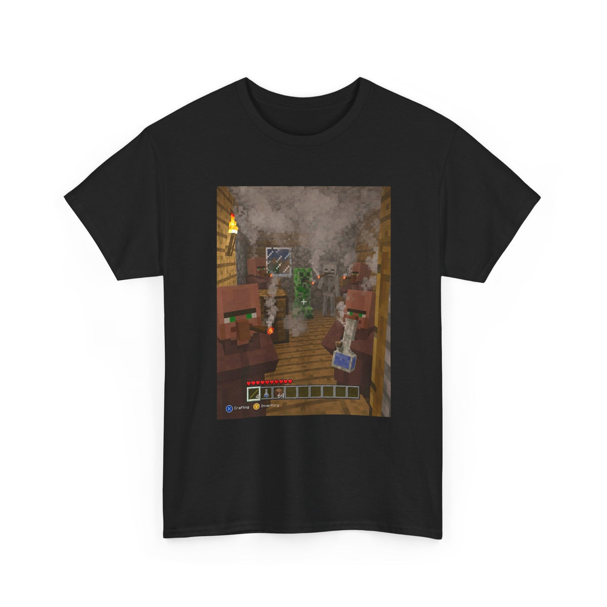 Minecraft Characters Hotboxing The House