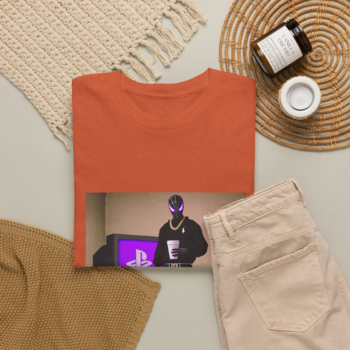 Miles Morales Gaming With Purple Haze