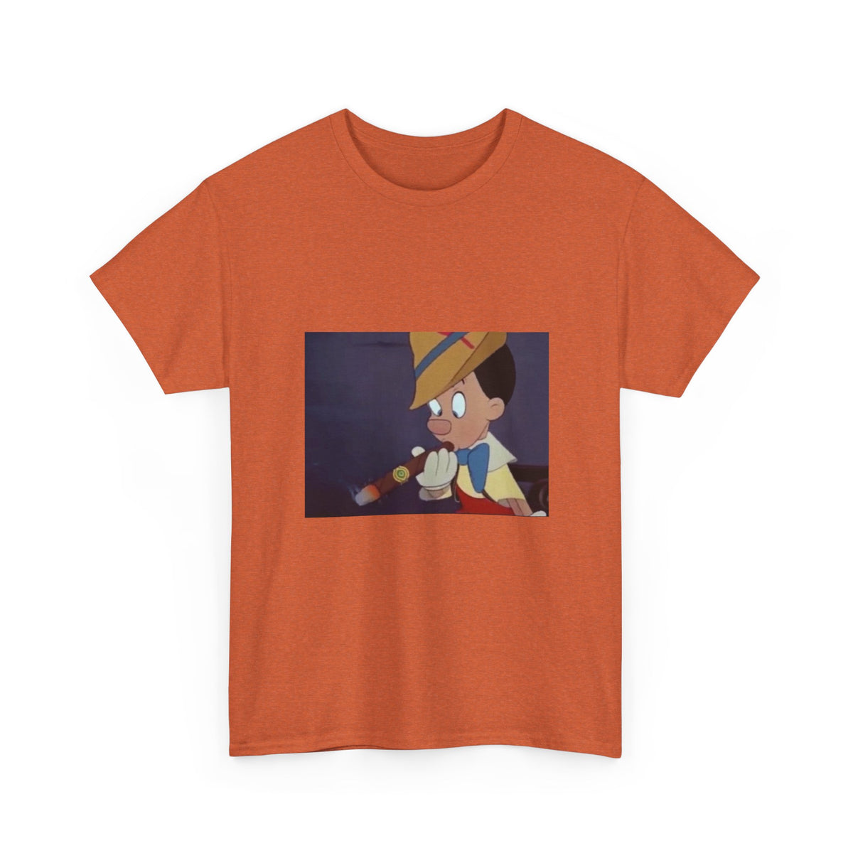 Heart On Fire With Smoke Tee