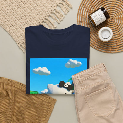 Edgy Kitty Flipping The Bird Tee