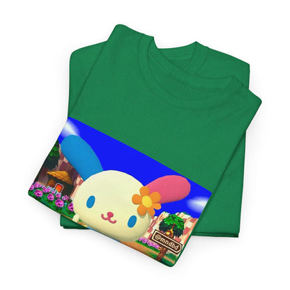 Cute Bunny Giving The Finger Tee