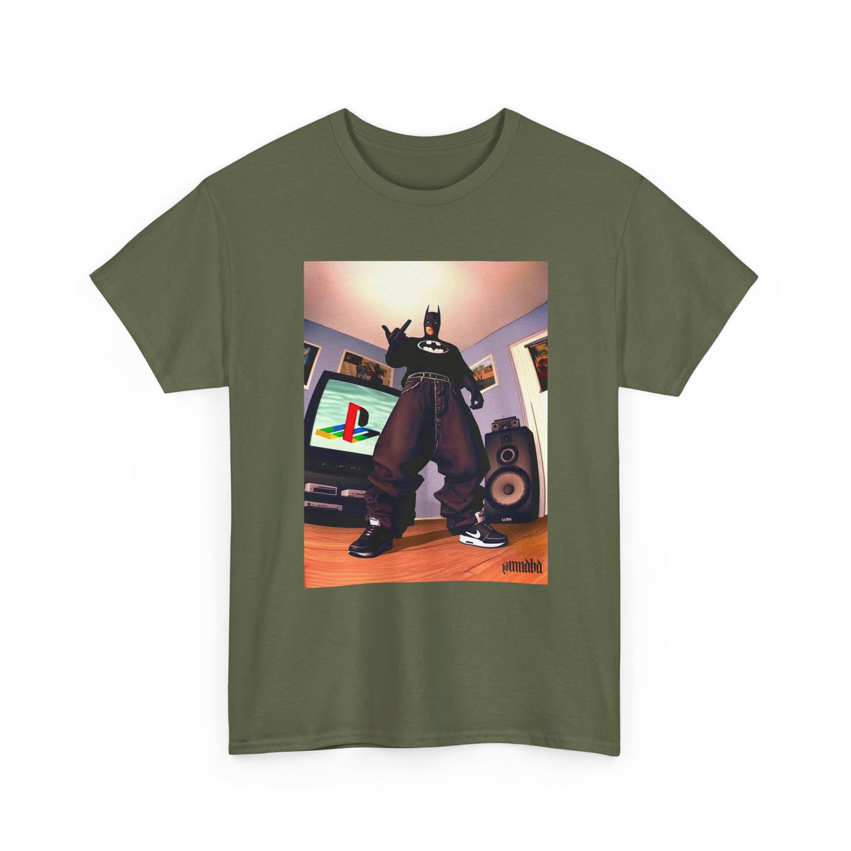 Gangsta Batman Flips Off PlayStation