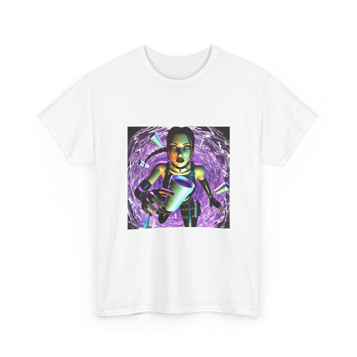 Digital Drip II Abstract Design Tee