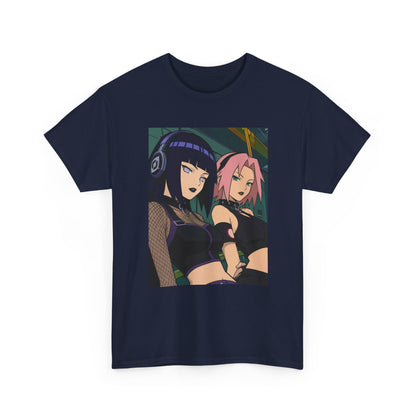 Goth Hinata and Sakura Anime Duo