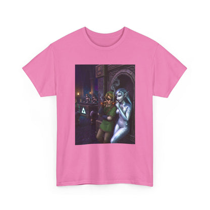 Link And Zora Princess Smoking In Club