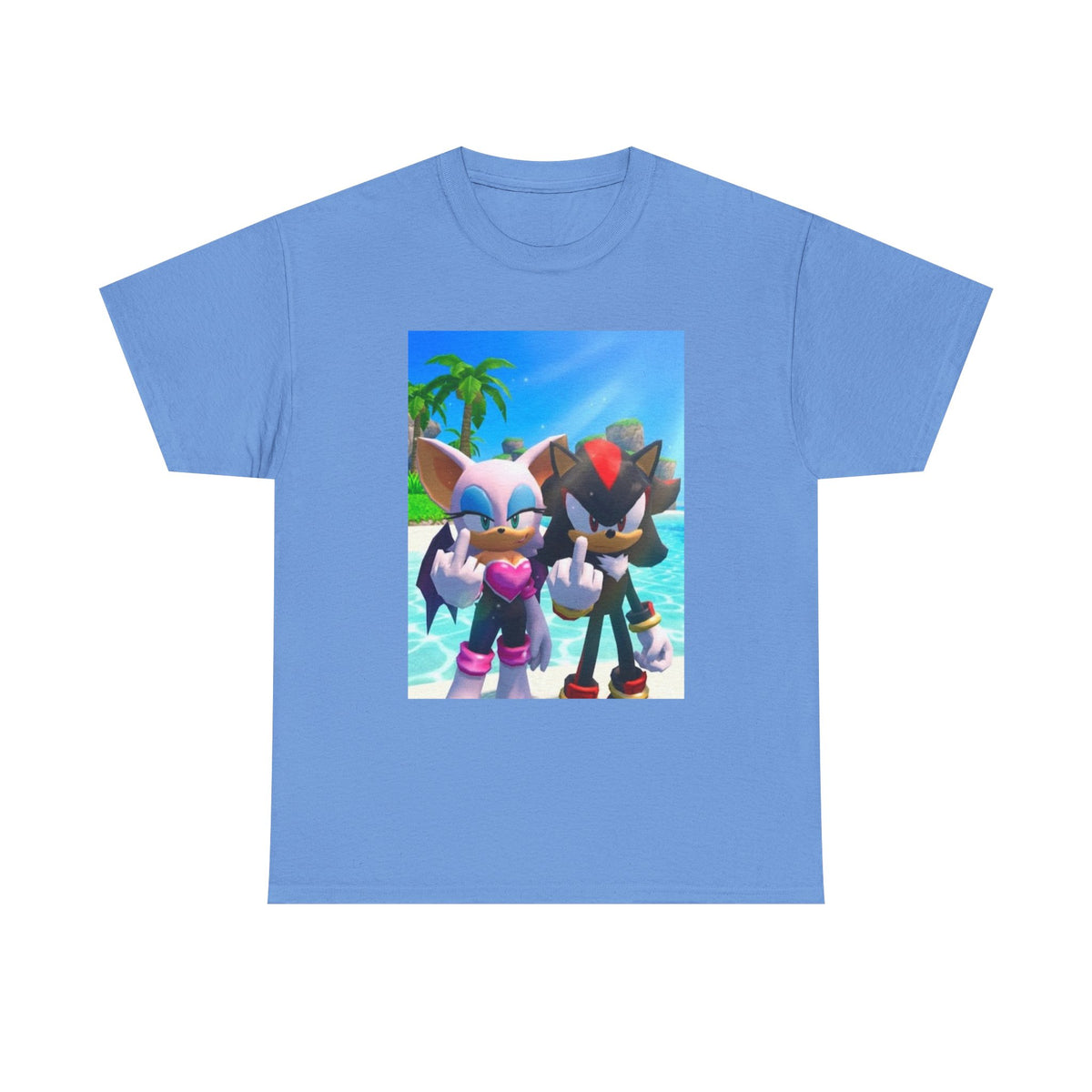 Rouge And Shadow Flipping The Bird (Design 5)