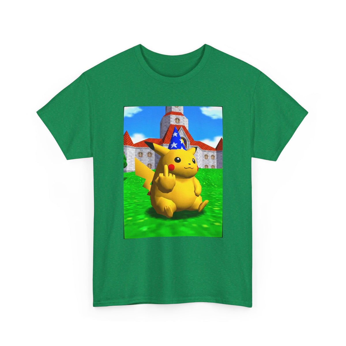 Salty Pikachu Giving The Middle Finger Tee