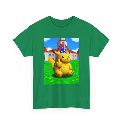 Salty Pikachu Giving The Middle Finger Tee