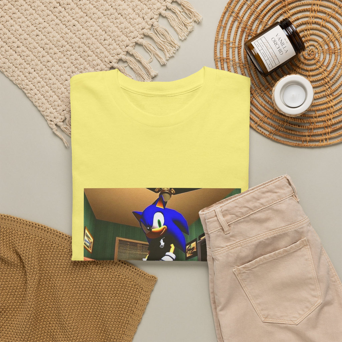 Swagged Out Sonic Chillin' In The Crib