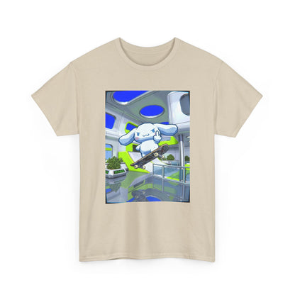 Cinnamoroll Skater Flipping Off Tee