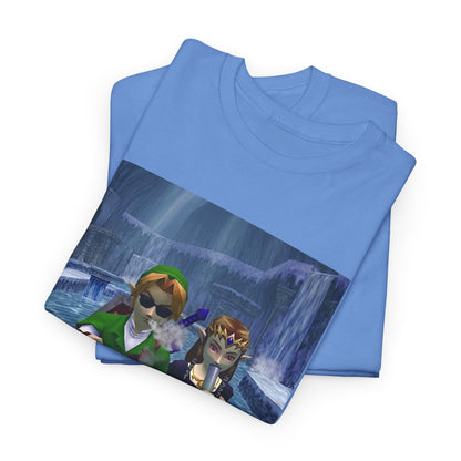 Hyrule Heroes Chilling In Ice Cavern
