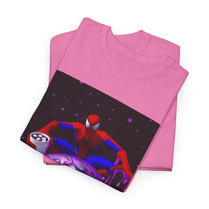 Spider-Man Pouring Lean On Earth