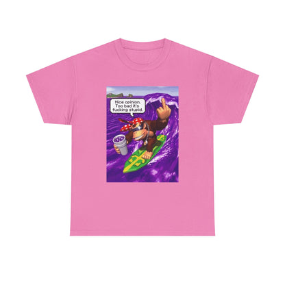 Donkey Kong Surfing Purple Wave Middle Finger