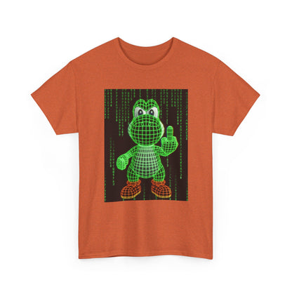 Matrix Yoshi Flipping The Bird Tee