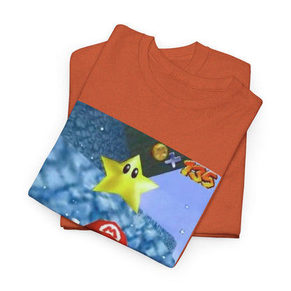 Mario Flips The Bird In Icy World Tee