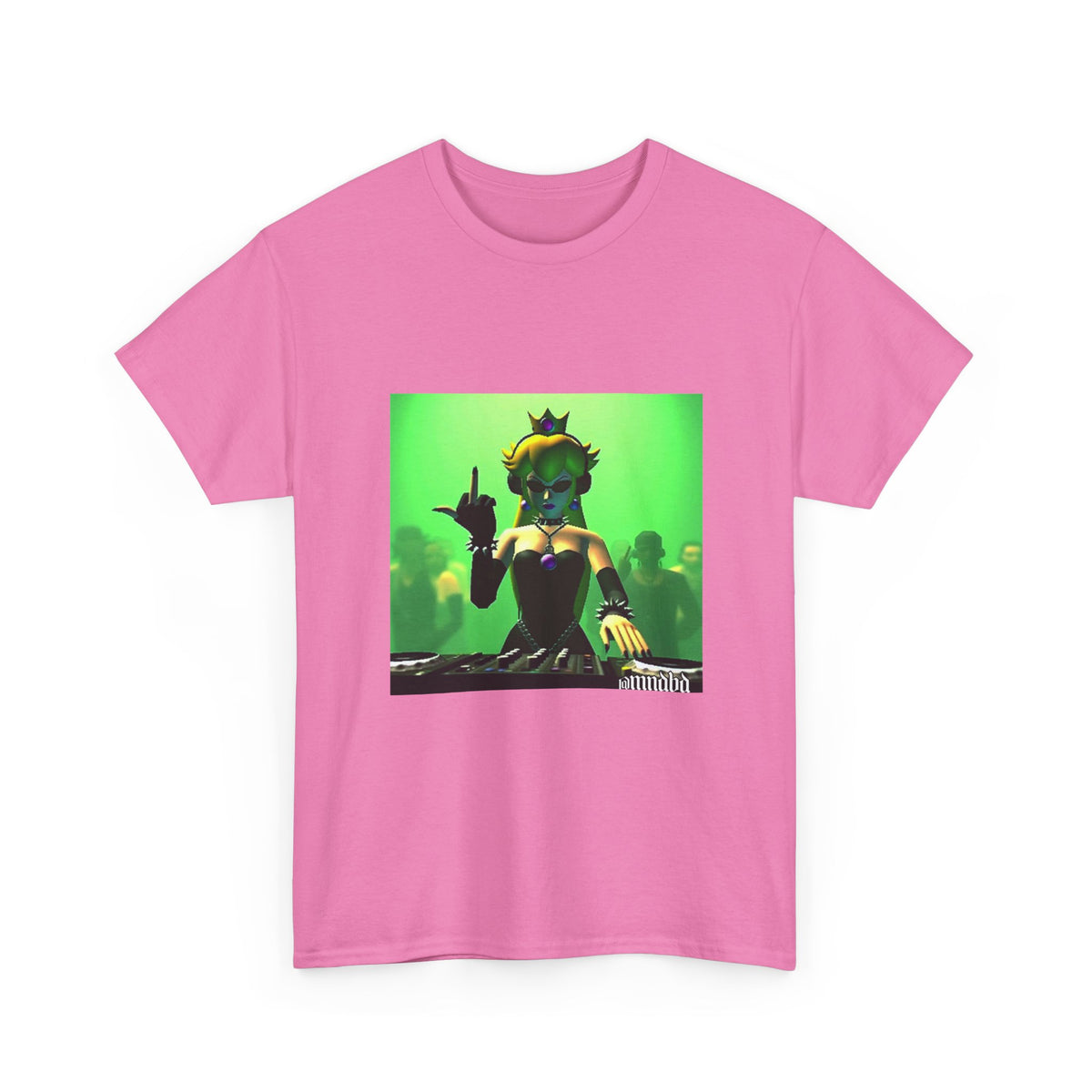 Gothic Peach DJ Flipping The Bird Tee