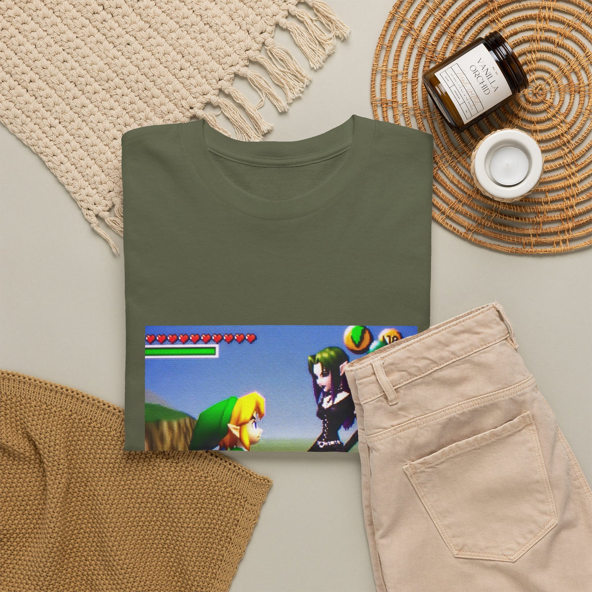 Link Proposing To Goth Girl Tee