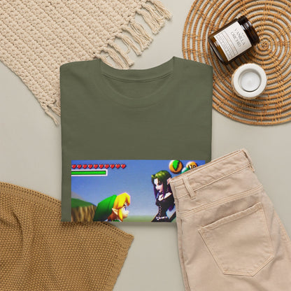 Link Proposing To Goth Girl Tee