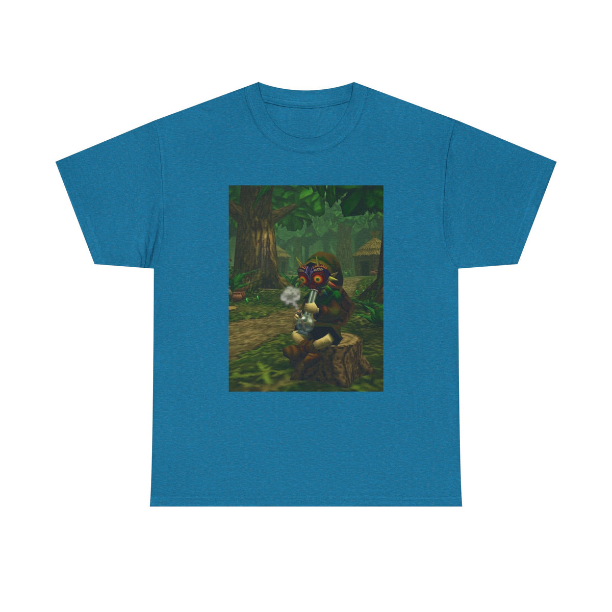 Deku Link Smoking Majora's Mask Tee