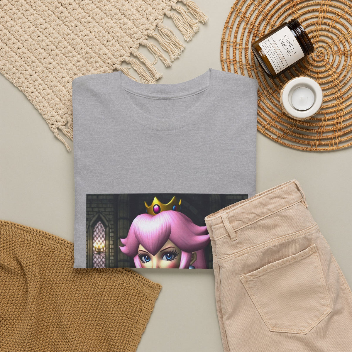 Dark Princess Peach In Castle Tee